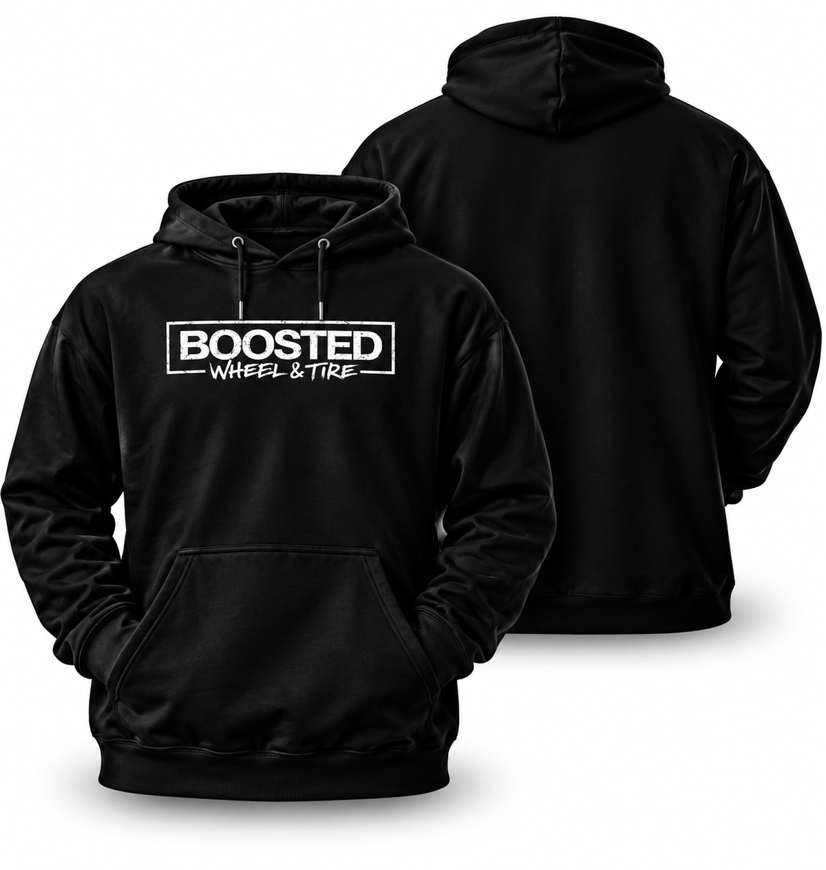Boosted Wheels & Tire Logo Hoodie