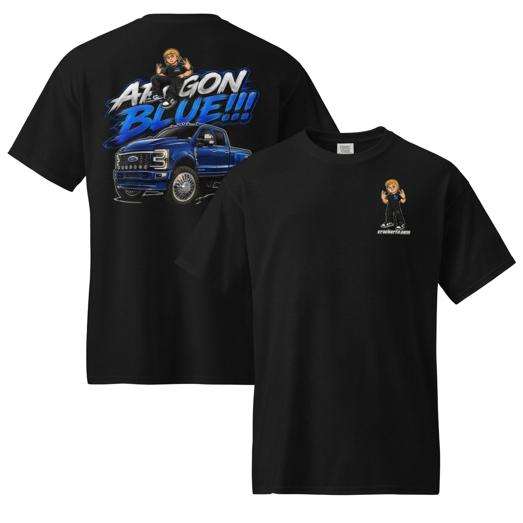 CrackerFN Argon Blue T-Shirt