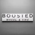 Boosted Wheel & Tire Banner Sticker